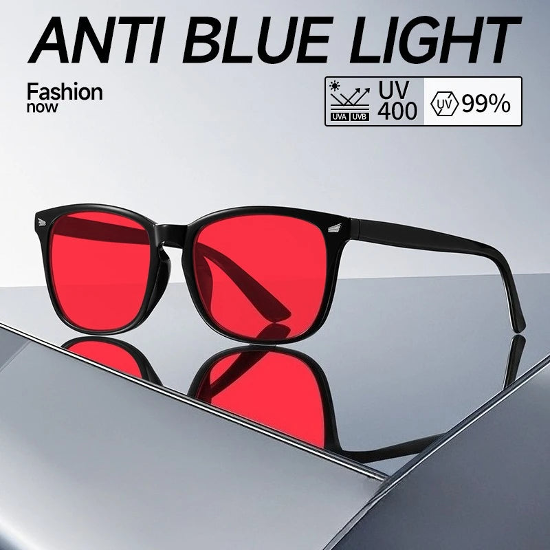 Anti - Blue Light Glasses / Crimson