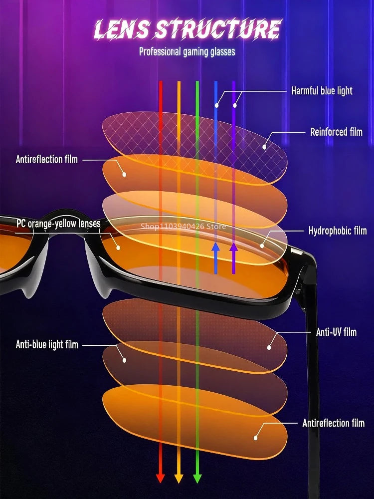 Anti- Blue Light Glasses / MariGold