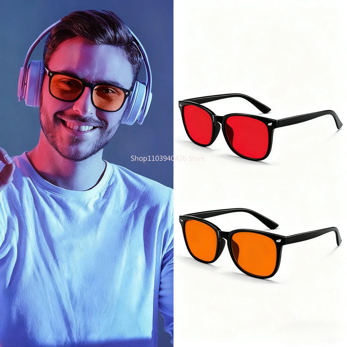 Anti- Blue Light Glasses / MariGold